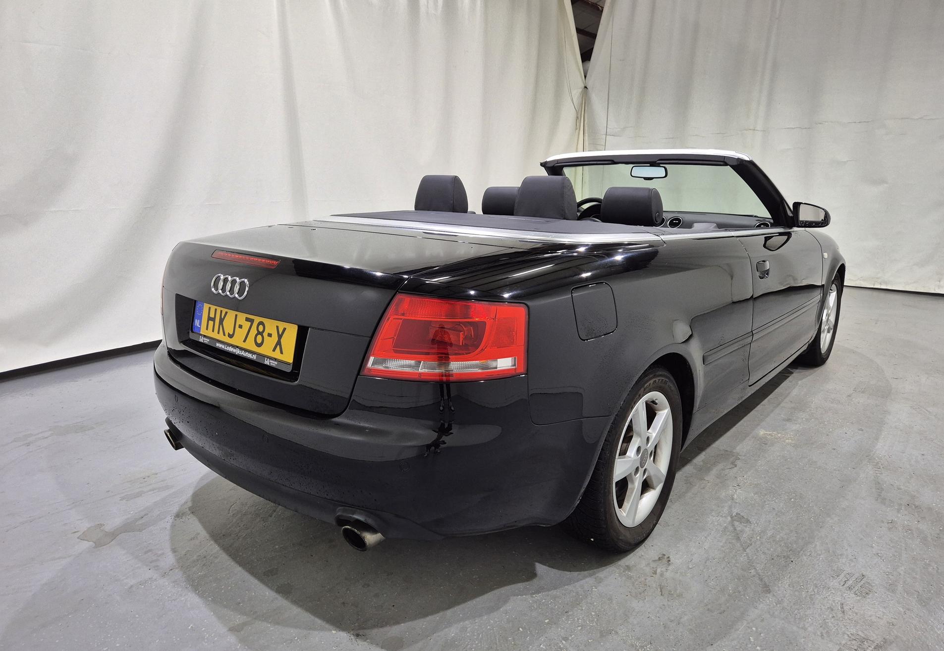 Audi A4 2.0 Tfsi 147KW Cabrio AUT 2006 Zwart