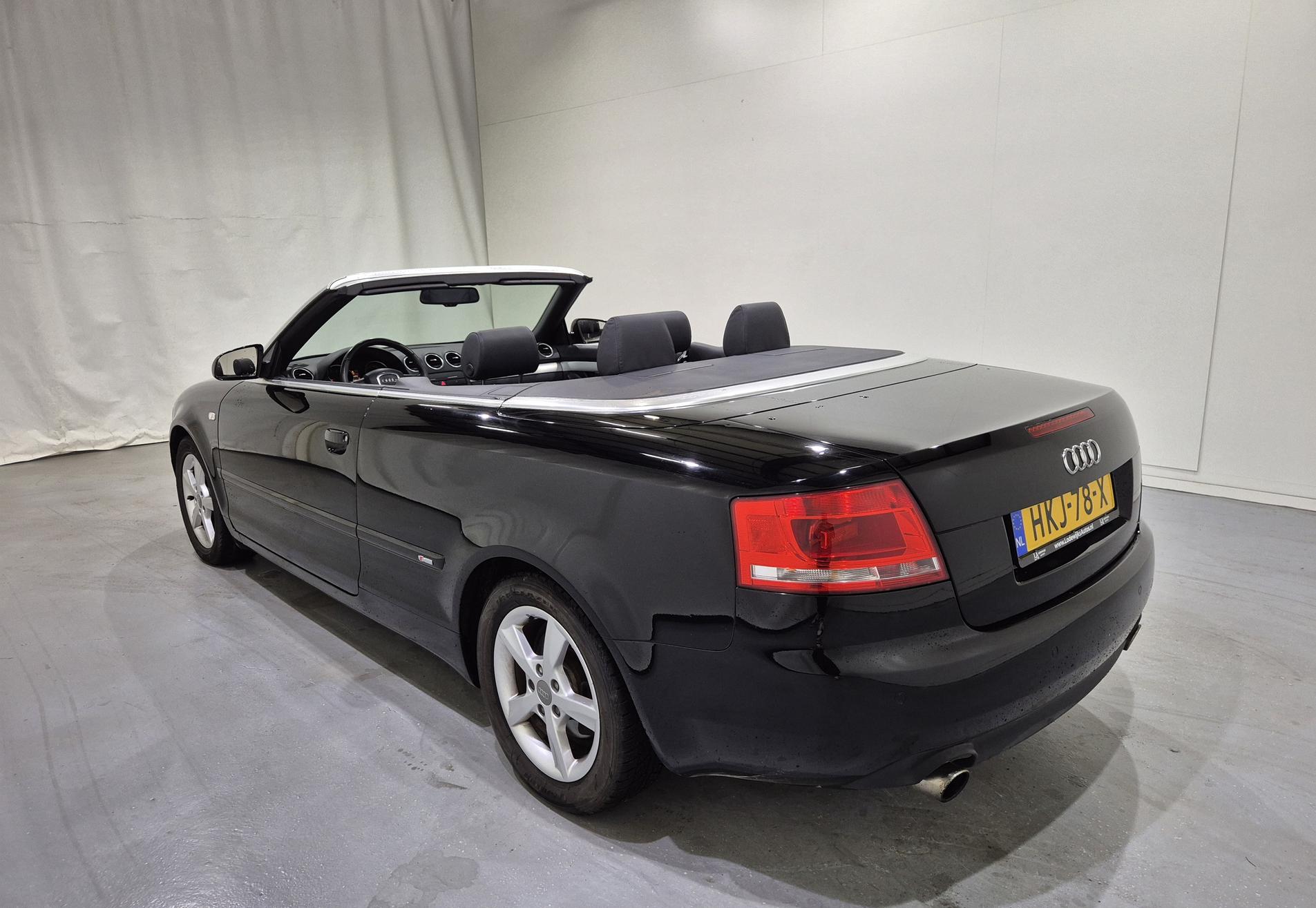 Audi A4 2.0 Tfsi 147KW Cabrio AUT 2006 Zwart