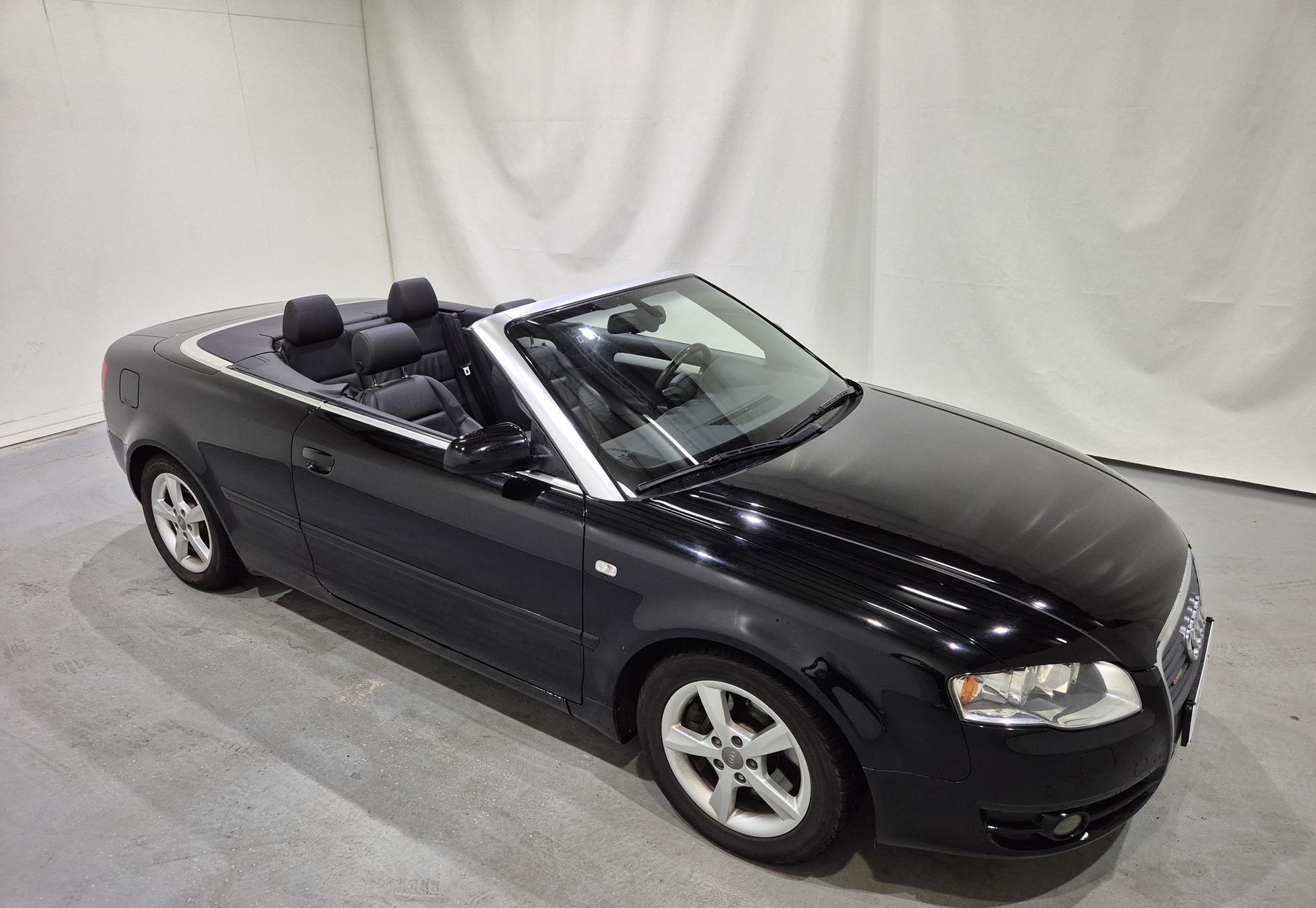 Audi A4 2.0 Tfsi 147KW Cabrio AUT 2006 Zwart
