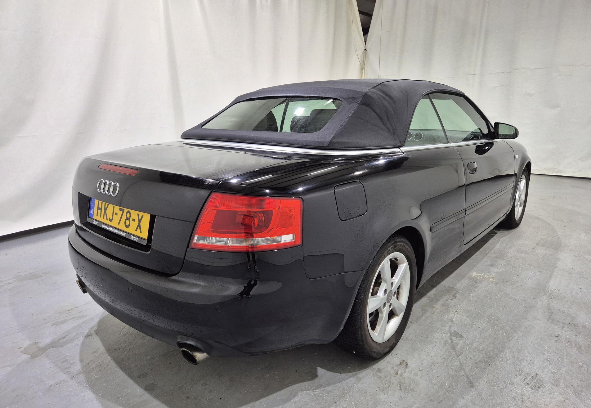 Audi A4 2.0 Tfsi 147KW Cabrio AUT 2006 Zwart