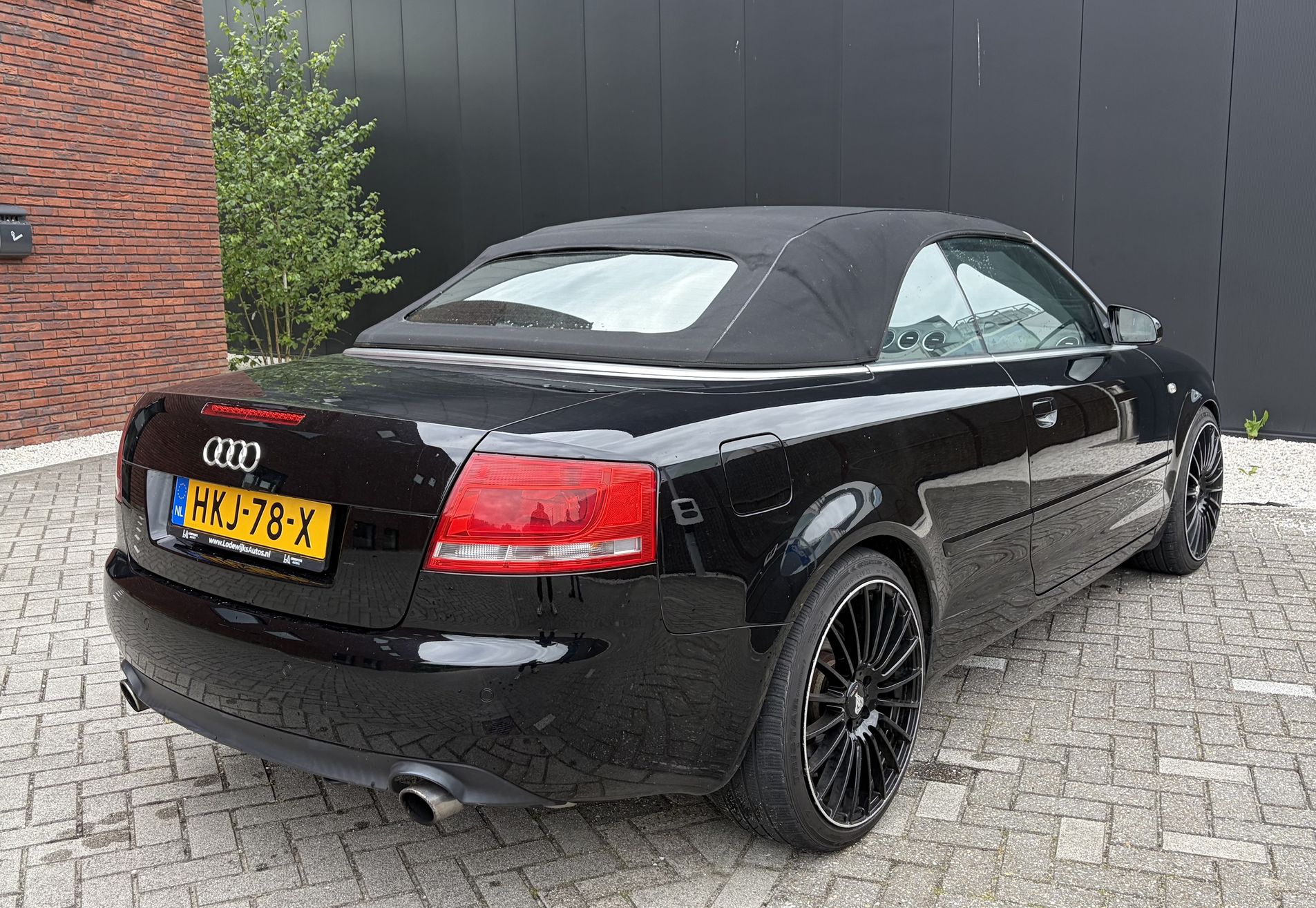 Audi A4 2.0 Tfsi 147KW Cabrio AUT 2006 Zwart