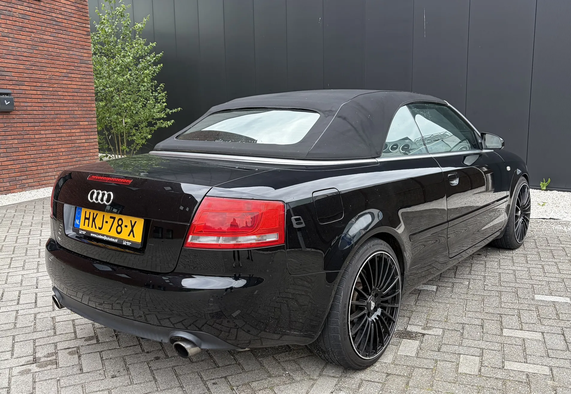Audi A4 2.0 Tfsi 147KW Cabrio AUT 2006 Zwart