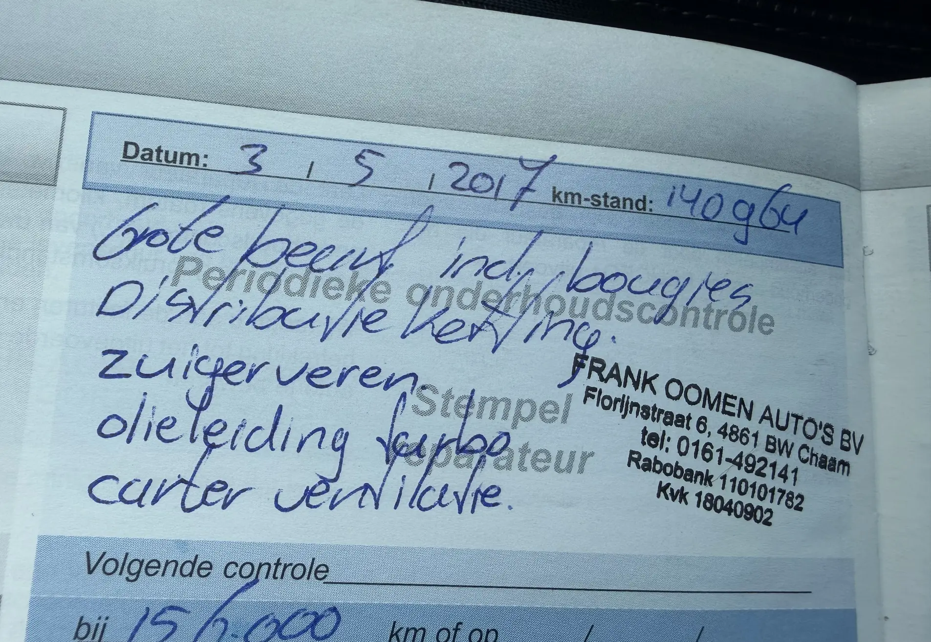Peugeot RCZ 1.6 THP/Luchtvering/Motor Revisie